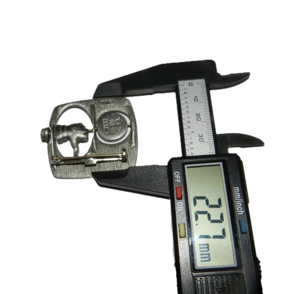 Jonette Jewelry JJ Spinner Pin I'm Having a Good Day/ Bad Day Pewter Pin Brooch - Picture 4 of 6